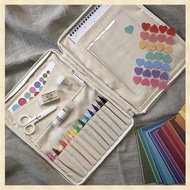 Multifunction Large Capacity Paint Brush Bag Artist Watercolor Draw Pen Paint Roll Up Canvas Brush C