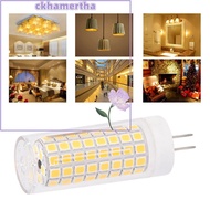 CKHAMPH G4 LED Bulb, Warm White Ceramic G4 Light Bulb,  Energy Efficient Crystal Chandelier Light Hi