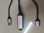 手機無損投影電視顯示器轉換器HDMI