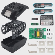 BL1830 10 X 21700 Li-ion Battery Case PCB Charging Protection Circuit Board Shell Box BL1845 For MAK