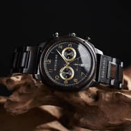 Top Brand Luxury reloj hombre BOBO BIRD 3AT Waterproof Chronograph Wristwatch With Calendar Luminous