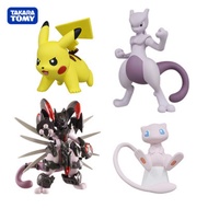 【September】 TAKARA TOMY Genuine Pokemon Gashapon Toys Pikachu Mewtwo Mew Cute Action Figure Model Or