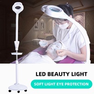 Magnifying Floor Lampu Facial Lamp Beauty Lamp Examination Lampu Spa Nail Beauty Salon Eyelash Makeu