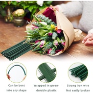 Artificial Flower Stem Wire – 20cm to 40cm for DIY, Gardening & Floral Decoration