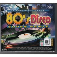CD 24 Best Disco Dance - 80's Disco Super Remix ( 2 CD )