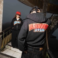 Rainver Zip Up Hoodie Black