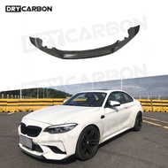 On sale Dry Carbon Fiber Front Lip Chin Spoiler Apron For BMW F87 M2C M2 Competition 2018 - 2019 Bum