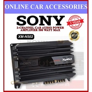 SONY XM-N502 500 WATTS 2-CHANNEL STEREO CAR AMPLIFIER 2 CHANNEL CAR AUDIO SYSTEM