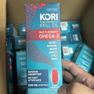 Kori All Atlantic Krill Oil Variety Benefit Omega-3 Support Brain Vitality Strong Vascular Supplemen