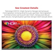 bagus polytron 75uv5903 qned mini led tv 75 inch uhd 4k refresh rate