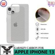 Promo Garskin Carbon Apple Iphone 13 Anti Gores Belakang Handphone Anti Lengket Bekas Lem
