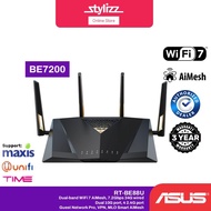 ASUS RT-BE88U (BE7200) WI-FI 7 | RT-AX88U (AX6000) Wireless Wi-Fi 6 Gaming Router, Support AiMesh Wi