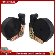 [In Stock]2 Pack 20 FT Ratchet Tie Downs Straps 6M X25mm Endless Ratchet Strap Heavy Duty Cam Buckle