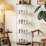 Anti-dust Glass Cabinet Hand-Made Toy Display Cabinet Transparent Wine Cabinet Antique Collection Di