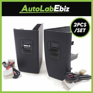 Toyota Alphard Vellfire ANH30 SC ZG 2015-2022 OEM Cover Pilot Seat USB+Type C Adaptor Fast Charge 3.