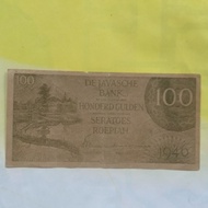 Uang kuno Indonesia 100 Gulden / 100 Roepiah Federal 1949
