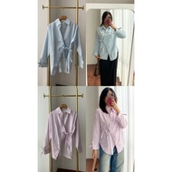 KATUN 13629 Wholesale Striped Cotton Tie-Dye Blouse: 2 Warma Series Min 4 Pcs