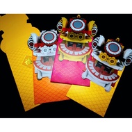 2020 Rat Year Mid Valley HSBC Lion Dance 红包 / Angpao / AngPow / LEGO Red Packet CNY /Ang Pau/ Sampul