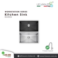 LEVANZO Workstation Series Kitchen Sink 8648SG (Limited Edition)