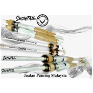 SKYGITZ MALAYSIA SNOW FALL WHITE XTREME 10-20LB 7-28gram MEDIUM HEAVY spinning casting ROD
