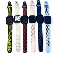 PREMIUM STRAP RUBBER STRAP HOLE SMARTWATCH SERIES 5 T55 T500