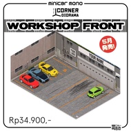 Diorama Sheet Corner Diorama -Workshop Front-