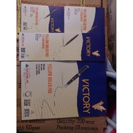 ♞Victory Yellow pad paper Set (1whole, 1/2 crosswise, 1/2 Lengthwise, 1/4)