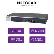 NETGEAR XS505M 5-Port 10GbE/Multi-Gigabit Unmanaged Switch with SFP+