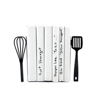 金屬廚房書擋 // 抹刀和攪拌器 // 貨架裝飾 // 免費送貨 //