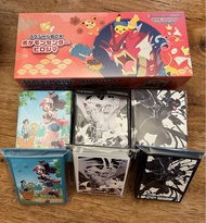 廣島禮盒  Pokemon  PTCG 比卡超 黑白龍 卡套 卡盒