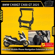 For BMW C400GT 2025 Motorcycle Handlebar Extension GPS Navigation Bracket Phone Stand Holder Support
