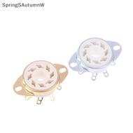 [SprW] 1Pc 8Pin GZC8-Y-6 Octal Tube Socket Ceramic Valve Base Jack For KT88/6550/EL34/6P6P/6V6/6N8P/