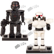 Star Wars Dark Soldier Clone Combat Robot Assembled Building Block Minifigure Toy XP395 X5RL