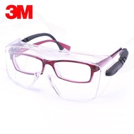 3M12308 Anti-dust Anti-fog Goggles Anti-shock Anti-splash Factory Laboratory Myopia Available 30D0