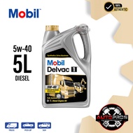 MOBIL 5W-40 Delvac 1 Fully Synthetic Diesel Oil 1 Liter / 5 Liters