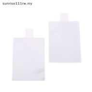 SRMY 100Pcs Pull Tab Sleeves For Card Savers Semi-rigid Game Card Holders With Ears More Convenient 