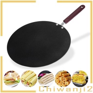 [Chiwanji2] 30cm Nonstick Frying Indian Tava Dosa Chapati Pan Flat Skillet Griddle Pan