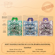 30x32 Soft Handle Batik Plastic Bag 30 x 32 cm @50 sheets