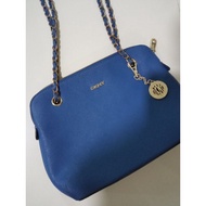 Authentic DKNY blue chain bag preloved