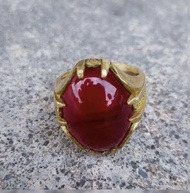 Cincin Batu Delima Asli