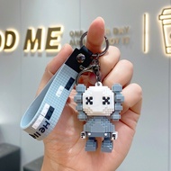 Lego mannequin keychain (with rubber band)