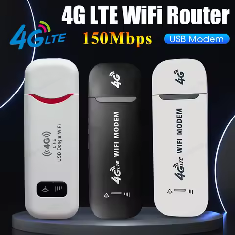 4G Sim WIIF Router 4G LTE USB Modem Dongle 150Mbps 4G Wireless Network Adapter Network Card for Qual