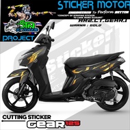 GEAR Sticker Cutting Gear 125 - Motorcycle Accessories Sticker Gear 125 AR2 01