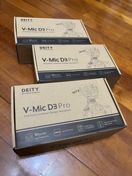 🔥全新 V-Mic D3 PRO Aputure Deity 超心形方向槍麥克風,附遙控防震支架,贈品 適用於數位單眼相機、攝影機、智慧型手機、平板電腦、手持錄音機、筆電和腰包發射器 vmic Sup