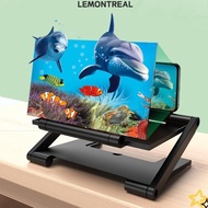 LEMONTREAL Mobile Phone Magnifying Glass, Folding Enlarged Screen Cell Phone Screen Amplifier, Multi