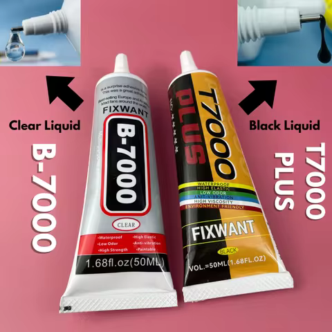 15ML 50ML 110ml Clear B-7000 Glue & Black T7000 PLUS Adhesive Repair Cell Phone Touch Screen B7000 L