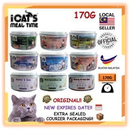 ICATS MEAL TIME CAN Wet Food MAKANAN KUCING makanan murah 170g