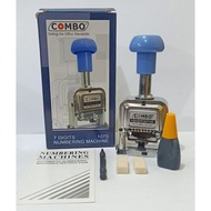 Automatic Number Stamp Combo 7 Digit numerator stamp