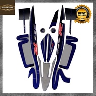 Yamaha F1ZR 2001 Striping Stickers Caltex List Stickers Standard F1ZR 2001 Caltex Best