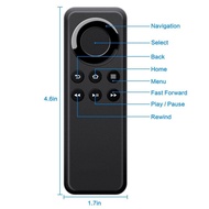 Bluetooth Compatible TV Remote Control For  1n 2nd-gen Fire TV Fire TV Fire Stick TV Player Box CV98